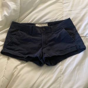Abercrombie & Fitch Soft Shorts - Navy Blue